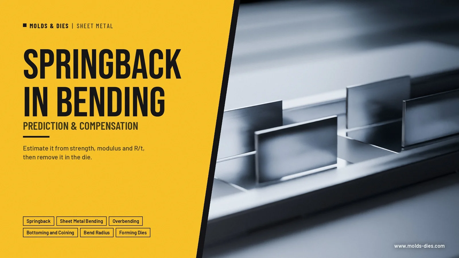 Springback in Bending: Prediction and Compensation