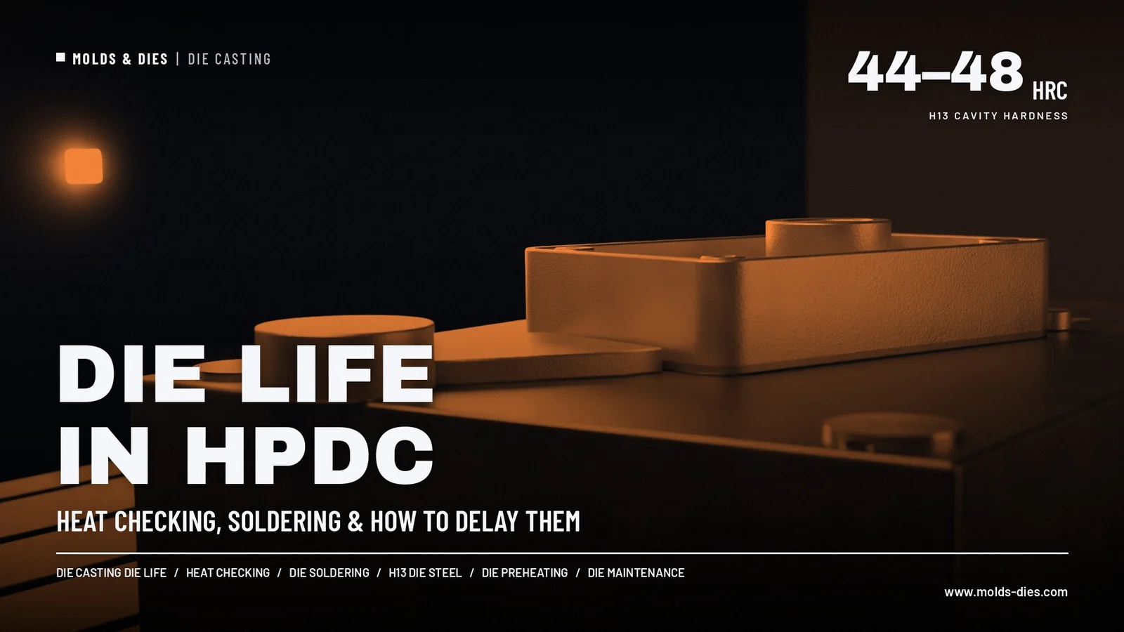 Die Life in HPDC: Heat Checking, Soldering and How to Delay Them