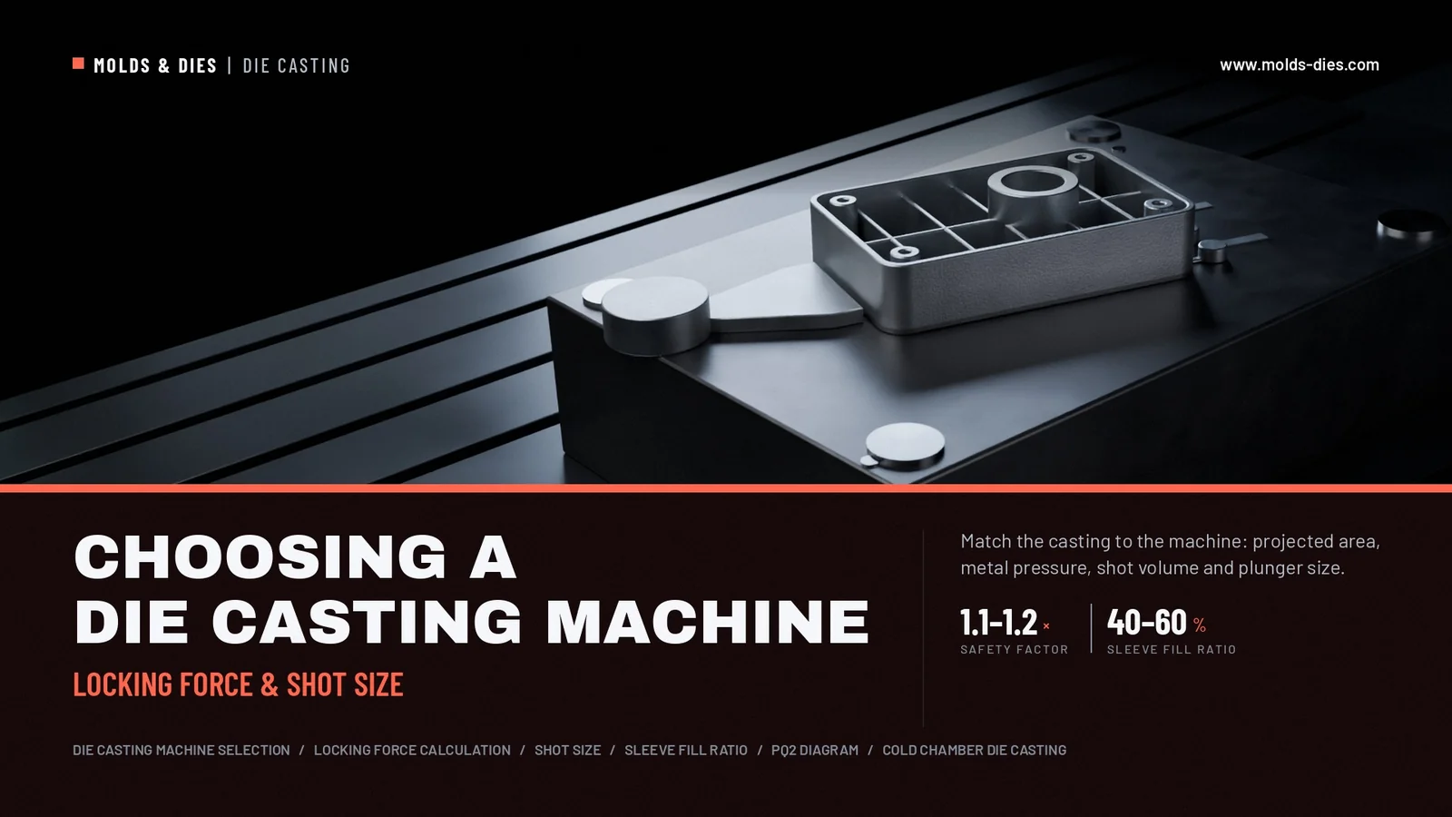 Choosing a Die Casting Machine: Locking Force and Shot Size