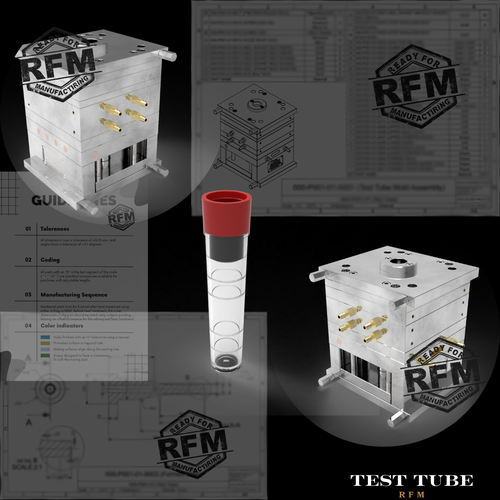 Test Tube Plastic Injection Molds (RFM)